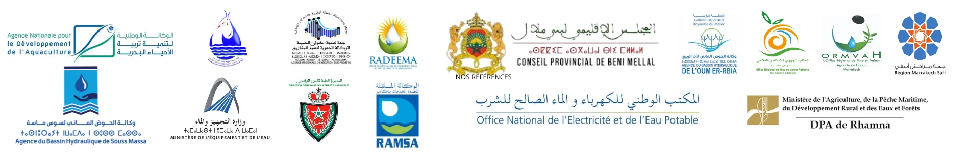 NOS RÉFÉRENCES